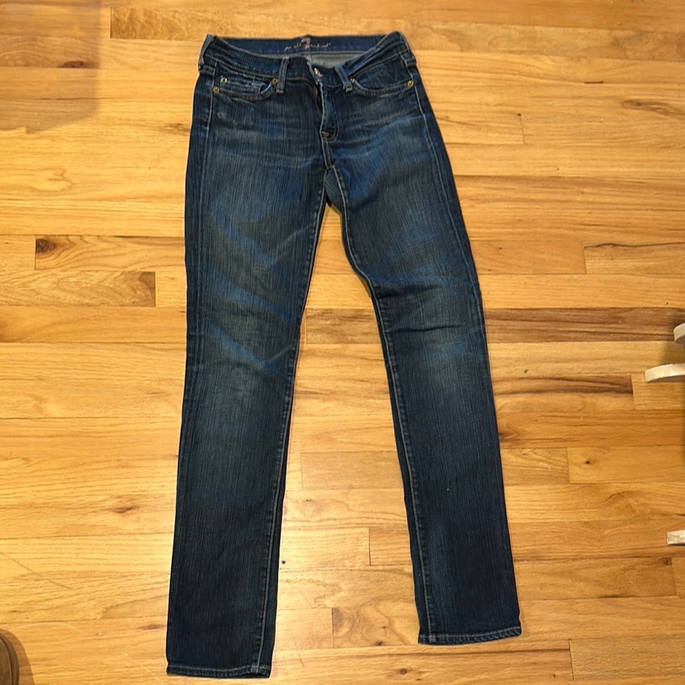 7 For All Mankind Women's Skinny Jeans - Indigo